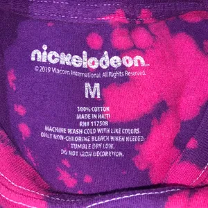 Nickelodeon Rugrats/Hey Arnold tie dye graphic tshirt size M purple thumbnail 4