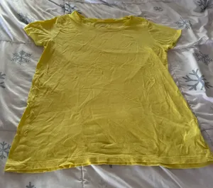 gap women’s shirt size small yellow Short Sleeves thumbnail 1