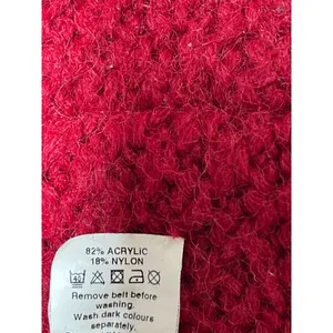 River Island Red Chunky Knit Long Sleeve Open Front Cardigan Sweater Jacket 8 thumbnail 5