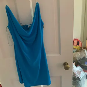 COPY - Superdown Blue Cowl Neck Body Con Dress thumbnail 2