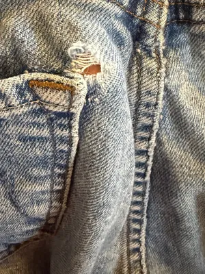 MOTHER High Waisted Rider Skimp Jeans 28 Bloom and Doom Distressed Straight Leg thumbnail 15