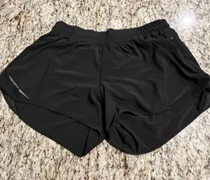 Lululemon Hotty Hot Short II *Long 4" - Black (First Release) thumbnail 1