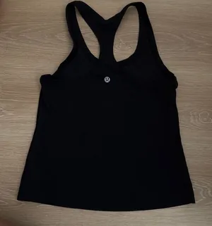 Lululemon Black Nulu Tank Cool Racerback original NULU thumbnail 1