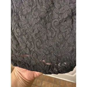 Black Lace tank top sleeveless top LA Express size Large Y2k thumbnail 4