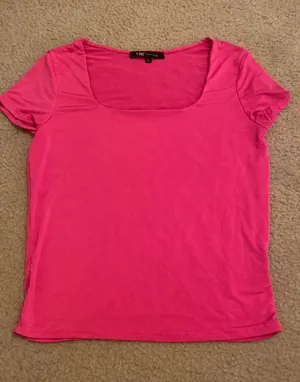 YMI Pink Top Square Neck thumbnail 1