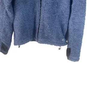 Mountain Hardwear Women's Size‎ Medium Blue Fuzzy Outdoor Full Zip Jacket thumbnail 3