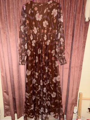 Baltic Born Dress Maxi Floral brown thumbnail 2
