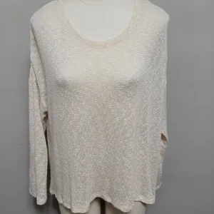 Buckle Coco and Jaimeson cream tulip back knit top size large thumbnail 3