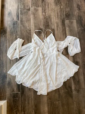 Hello Molly White Mini Dress thumbnail 8