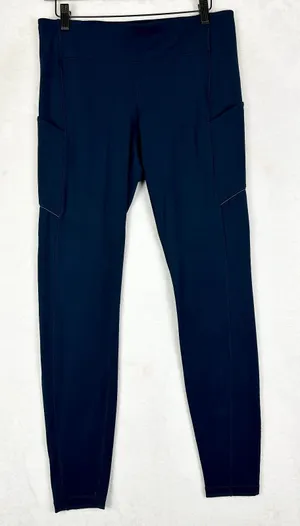 Lululemon Women's Speed Up Tight Full On Luxtreme 28" Size 10 True Navy Pockets thumbnail 1