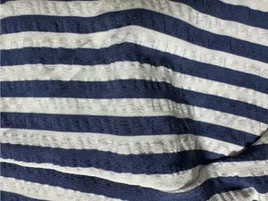 Lululemon Seersucker High-Neck Long-Line Swim Womens Navy Top Sz Small thumbnail 4