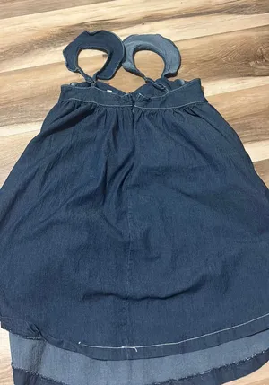 Sky to Moon denim dress thumbnail 1