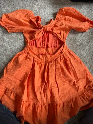 Dress Orange Size M thumbnail 2