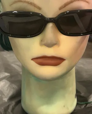 Quay Black Oval Sunglasses Could Never NWT thumbnail 1