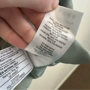 Aritzia TNA Cozy Fleece Boyfriend Shirt Shacket Jacket Sage Green 1 (XS) thumbnail 7