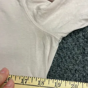Lululemon Athletica Light Pink Long Sleeve Top size 12/14 lightweight tshirt thumbnail 6