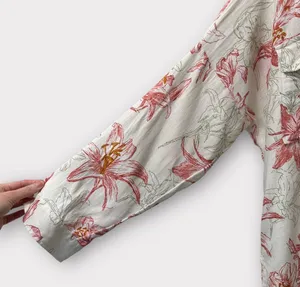 Zara Floral Tunic Blouse thumbnail 4