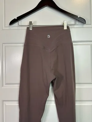 Buffbunny Legacy Ultra High Rise Performance Athletic Leggings Mocha Size Small thumbnail 4
