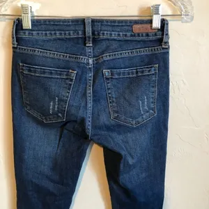 Just Us‎ Distressed Raw Hew Denim Jeans thumbnail 7