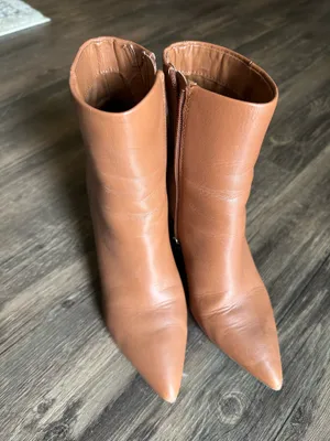Marc Fisher Brown Booties thumbnail 3