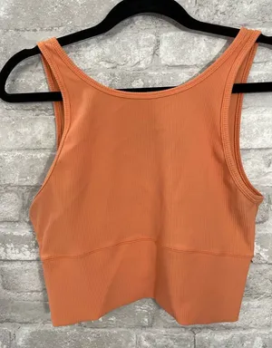 Lululemon Power Pivot Tank *Rib Golden Apricot thumbnail 1