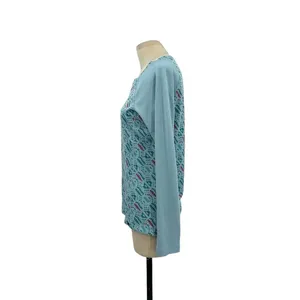 Patagonia Capilene Midweight Crewneck Top IceFall Big Sky Blue Size‎ Medium thumbnail 6