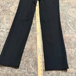 NWT Babaton Aritzia Graham Black Mid Rise Tailored Pants Size 6 thumbnail 6