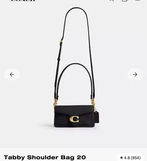 Coach Purse Black thumbnail 2