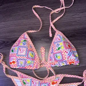 Women's 2 pc Bikini/ swimwear size medium citrus fruit thumbnail 3