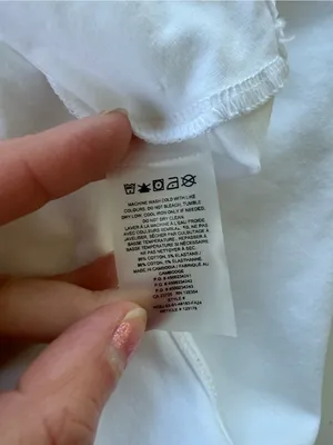 Aritzia TNA Chill Times Longsleeve Top size Large - White thumbnail 10