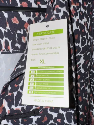 Amazon NEW cheetah print blouse thumbnail 5