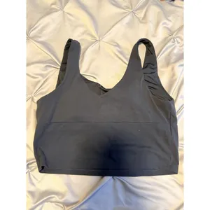 Old Navy Active StudioSmooth Blue Solid Low Support Wireless Pullover Bra L thumbnail 3