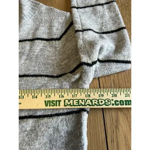 Old Navy‎ Sweater Women Size Small Gray Mock Neck Career Business Casual Preppy thumbnail 5