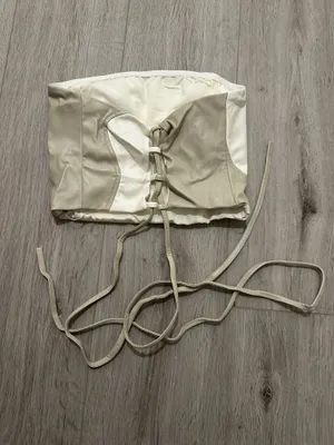 Boutique Pretty Garbage Leather Crop Top thumbnail 2