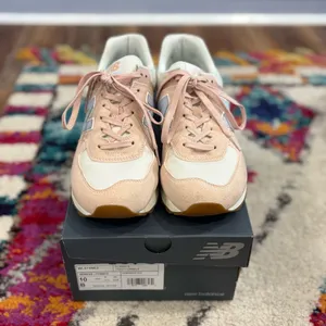 New Balance 574 Women’s Tencel Rose Water Sea Salt Sneaker thumbnail 3