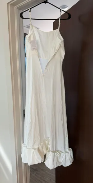 Night Novas Flounce Bustier Midi Dress thumbnail 2