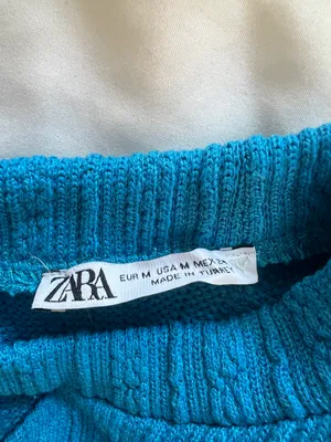 Knitted Top ZARA Crop thumbnail 4