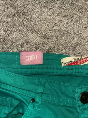 Zara green skinny jeans nwt size 10 #skinny #denim thumbnail 6