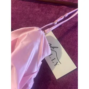 OH POLLY Yesenia Corset Ruched Dress in Ballet Pink Mini NEW NWT Size US 0 XS thumbnail 5