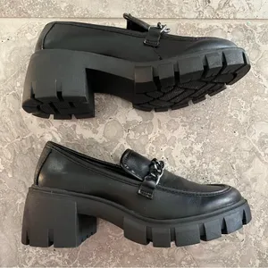 Madden Girl Hoxtonn Loafers in Black, Shoes Size 5.5M New w/o Box thumbnail 4