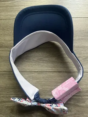 NEW Tommy Bahama Active Navy Floral Sporty Tennis Golf Vacation Preppy Visor thumbnail 5