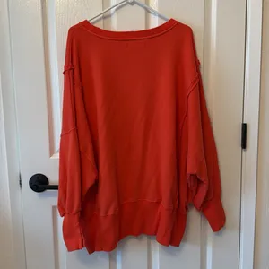 Free People We The Free Camden sweatshirt in Scarlet Sun thumbnail 8