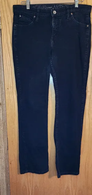 Wrangler Q. Baby's Black Women’s Jeans 9/10 × 30 thumbnail 1