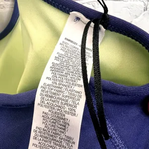 Nike Sports Bra Purple M Dri-FIT Racerback Perforated Swoosh‎ Activewear thumbnail 8