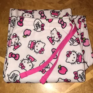 Hello Kitty Adult Pajama Bottoms Sleep Pants Size Large thumbnail 10