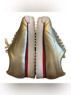 Puma Roma Amor Mixmetal Platform Womens Size 8.5 Athletic Shoes Sneakers EUC thumbnail 3