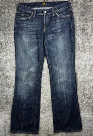7 For All Mankind Denim Jeans Bootcut Women's 29 thumbnail 1
