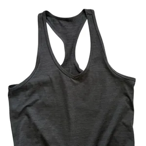 Vuori Lux Sleeveless Jumpsuit In Charcoal Heather Size S Athleisure Activewear thumbnail 7