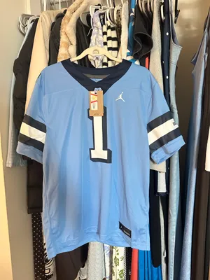 Nike UNC Football Jersey thumbnail 1