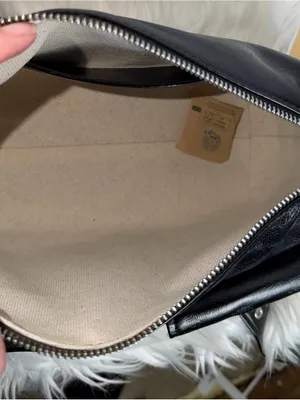 Michael Kors Black Leather Messenger Bag with Front Pocket Details thumbnail 11